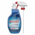 Diversey Liquid Cleaners & Detergents, 32 oz, Blue, Ammonia, Bottle, 4 PK CBD540298